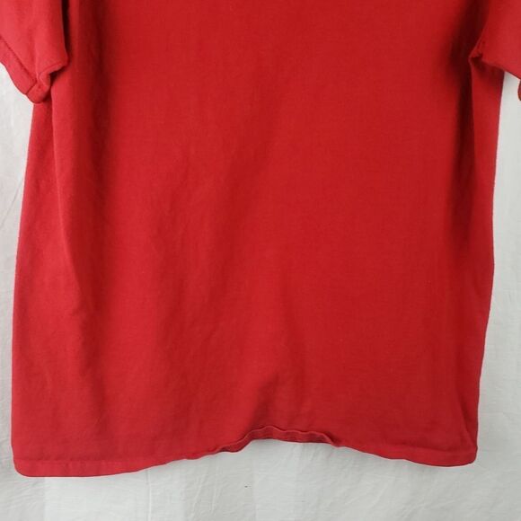 Happy Birthday Jesus Ugly Christmas Red T-Shirt - Picture 9 of 9